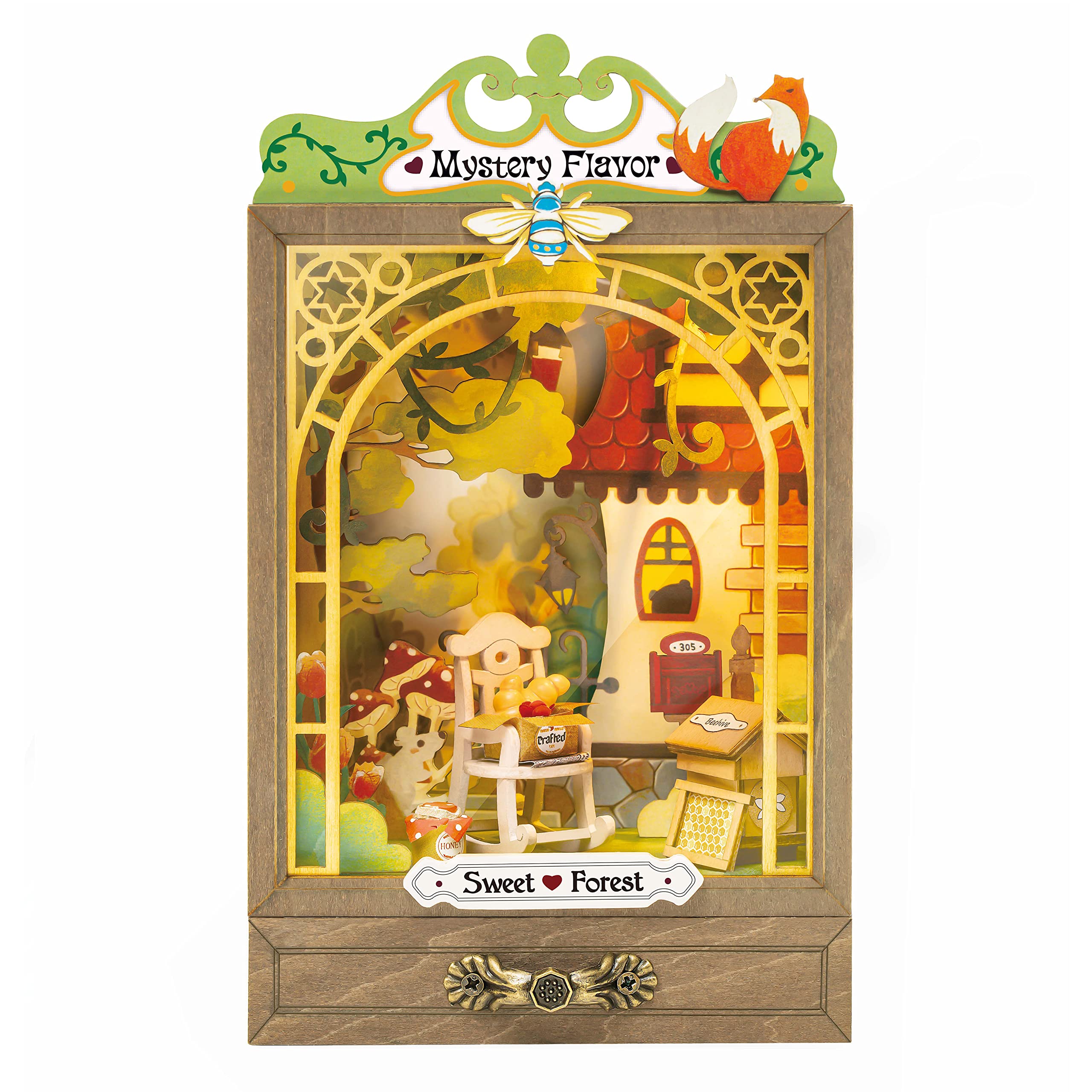 Amazon.com: Hands Craft DIY Miniature House Kit - Sweet Forest